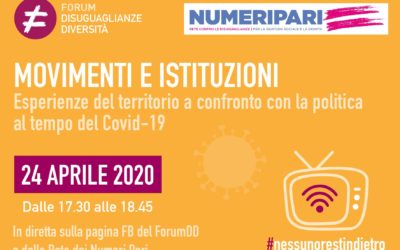 Rete dei Numeri Pari | Esperienze del territorio a confronto con la politica