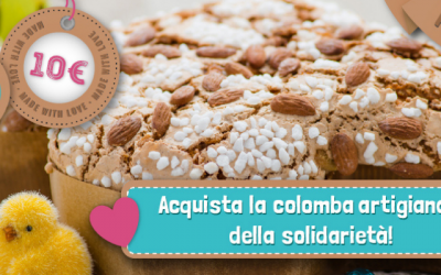 La colomba pasquale della solidarietà: una raccolta fondi per Binario 95